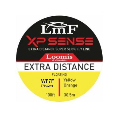 Loomis & Franklin XP Sense Extra Distance 30 m legyező zsinór #7 F