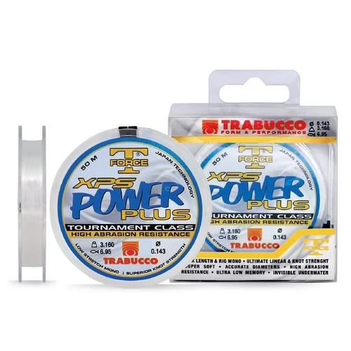 Trabucco T-Force Xps Power Plus 50 m 0,08 mm előkezsinór