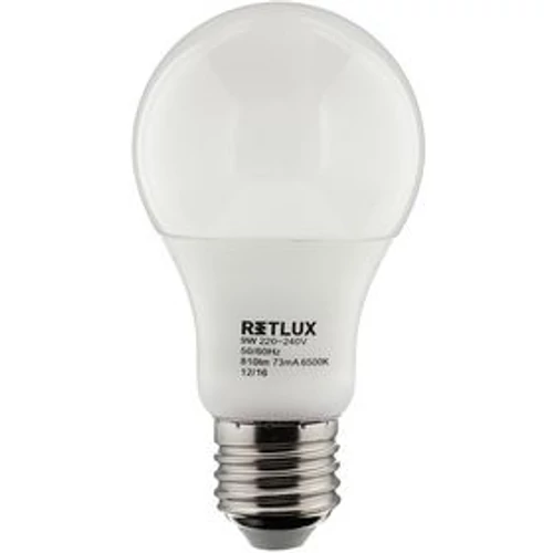 RETLUX Led izzó E27 RLL 249 A60 izzó 9W DL kifutó