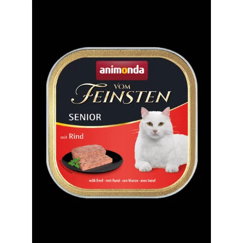 Animonda Vom Feinsten Senior (marha) alutálkás - Idős macskák részére (100g)