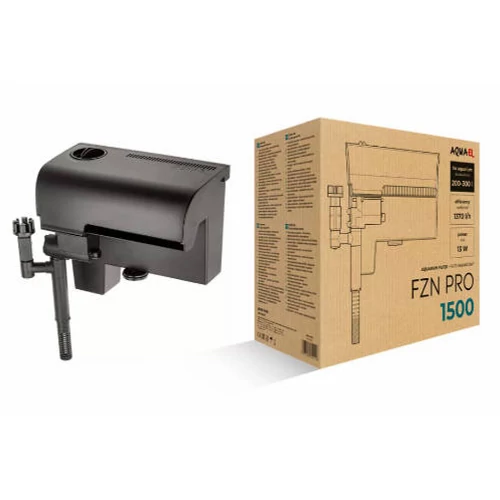 AquaEl FZN PRO 1500 filter - Akváriumi külső túlfolyószűrő (1370l/h)
