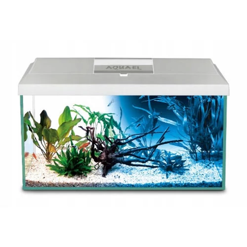 AquaEl Leddy Plus 60 Day&Night white - akvárium szett (fehér) 54liter (60x30x30cm)