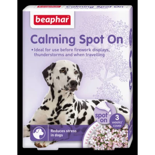 Beaphar Calming Spot On - nyugtató hatású spot on kutyák részére (3x0,7ml)