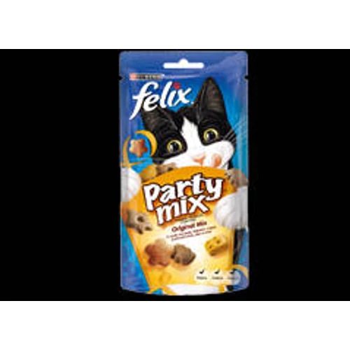 Felix Party Mix Original Mix (pulyka,máj) jutalomfalat - macskák részére (60g)