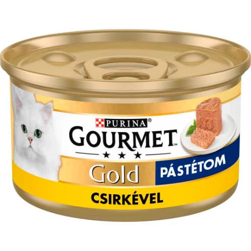 Gourmet Gold Pástétom - Nedveseledel (csirke) macskák részére (85g)