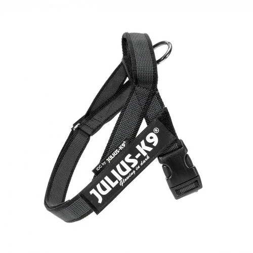 Julius K-9 Color&Gray IDC Hevederhám Mini-Mini méret (fekete) 40-49cm