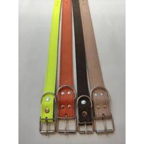 Nyakörv (bőr, bélelt) kutyák részére (több féle színben) 40mm/75cm
