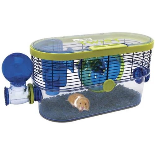 Pet Inn Habitrail Twist Hamster Cage - ketrec (kék) hörcsögök részére (48,5x19x24cm)