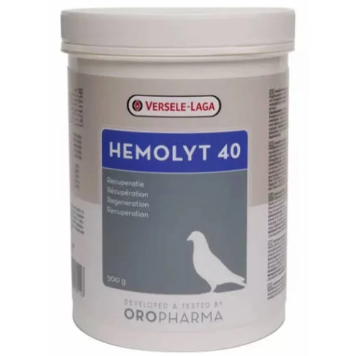 PR.Oropharma Hemolyt 40 - kiegészítő eleség (elektrolit, fehérje) galambok részére (500g)