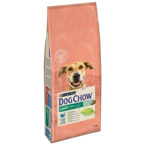 Purina Dog Chow Adult Light - Szárazeledel (pulyka) felnőtt kutyák részére (14kg)