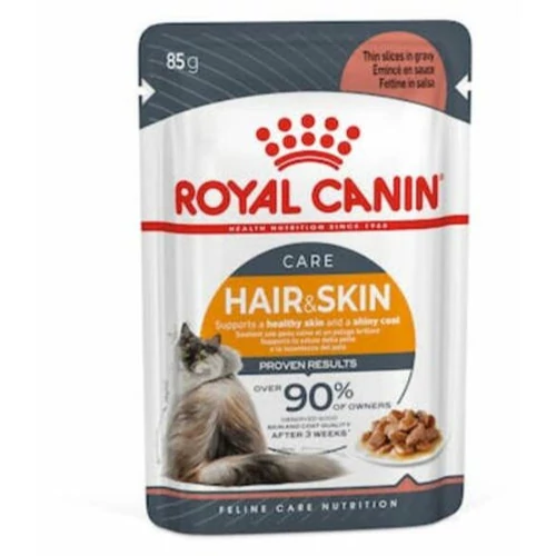 Royal Canin Feline Adult (Hair&Skin) - alutasakos (hús,pecsenyelé) eledel macskák részére (85g)