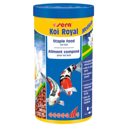 Sera Koi Royal Medium - Főtáplálék Koi pontyok részére (1000ml)