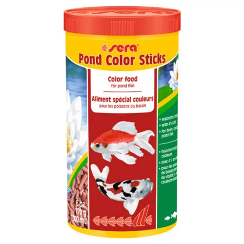 Sera Pond Color Sticks - pond táplálék - kerti tavakba (1000ml) nature