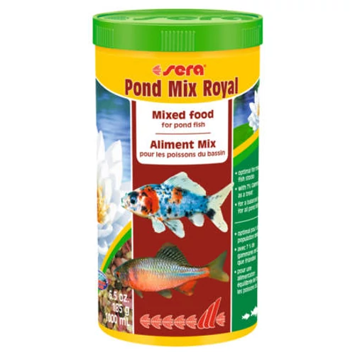 Sera Pond Mix Royal - táplálék (kerti tavakba) díszhalak számára (1000ml)