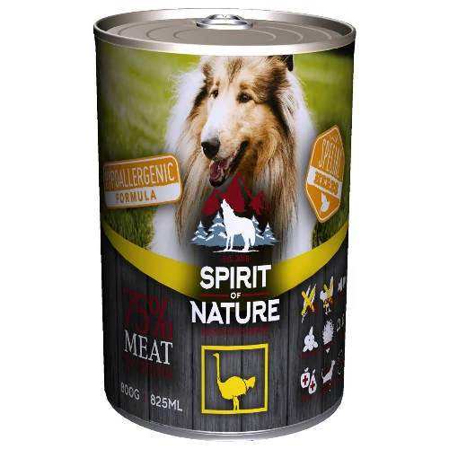 Spirit of Nature Hypoallergenic DOG (Ostrich) 800g