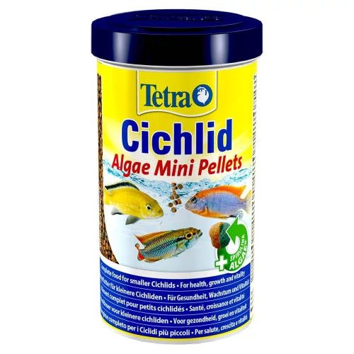 Tetra Cichlid Algae Mini Pellets - Díszhaltáp sügér és diszkoszhalak részére (500ml)