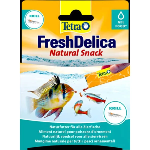 Tetra Fresh Delica Krill - csemege (zselés) eledel díszhalak részére (48g)