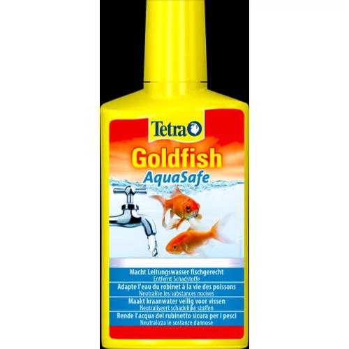 Tetra Goldfish AquaSafe - vízkezelés édesvízi akváriumba (250ml)