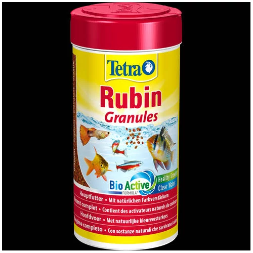 Tetra Rubin Granules - Granulátum táplálék díszhalak számára (250ml)