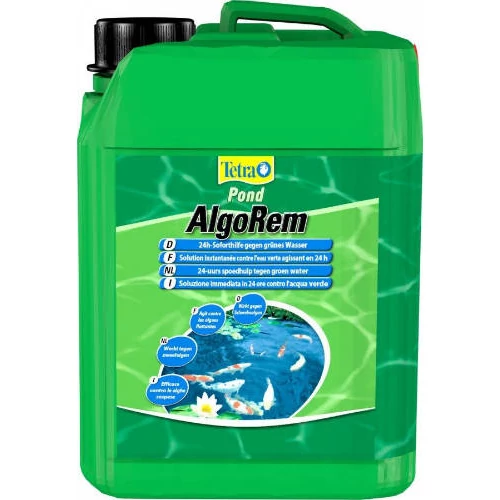 TetraPond AlgoRem - vízkezelés és gondozás (lebegő algák ellen) kerti tavakba (3 liter)