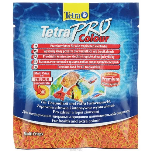 TetraPro Colour Multi Crisps - Táplálék díszhalak számára (12g)