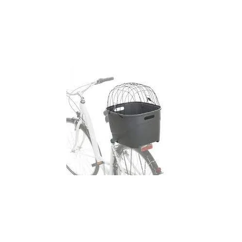 Trixie Basket for Bicycle Carrier - szállítókosár kerékpárra (szürke) kisállatok részére (max:6kg) 36×47×46cm