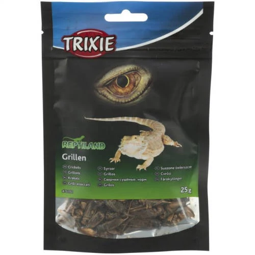 Trixie Crickets - kiegészítő eleség (tücsök) hüllők részére (25g)