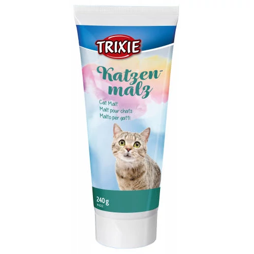 Trixie Katzen Malz Paste - kiegészítő eleség (szőroldó) malátás paszta macskák részére (240g)