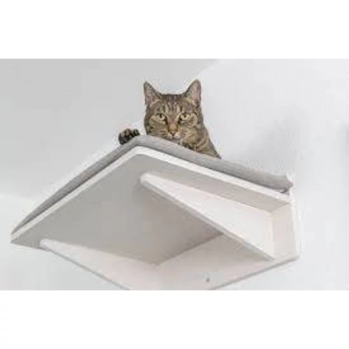 Trixie Platform for Wall Mounting - falraszerelhető párnázott felület (fehér) 50x17,5x36,5cm