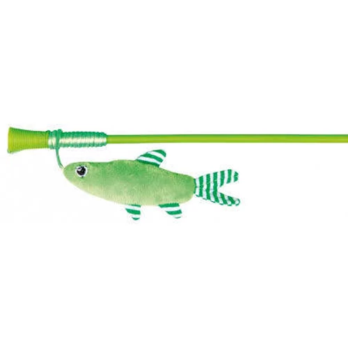 Trixie Playing Rod with Fish - játék macskapeca (halas) macskák részére (42cm)