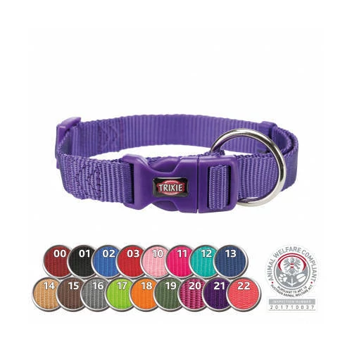 Trixie Premium Collar - nyakörv (fekete) kutyák részére (S) 25-40cm/15mm