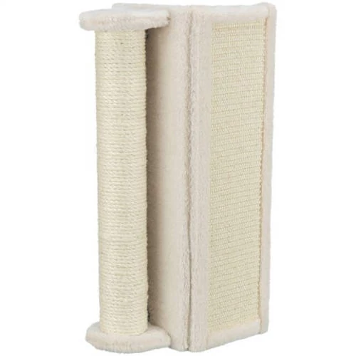 Trixie Scratching Board for corners with post - kaparófa (bézs) macskák részére (15x50x15cm)