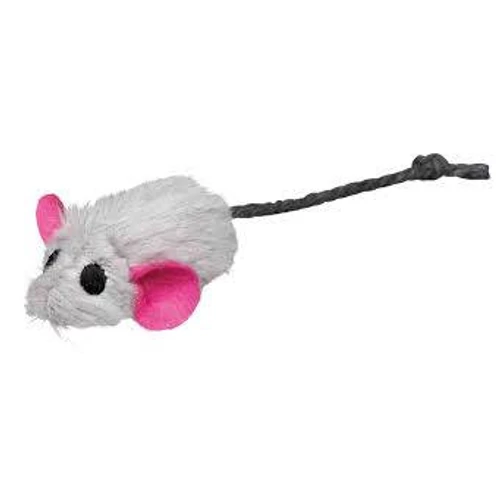 Trixie Set of Plush Mice - játék (egér) macskák részére (5cm)