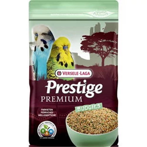 Versele-Laga Prestige Premium Budgies - Teljesértékű eleség hullámos papagáj részére (800g)