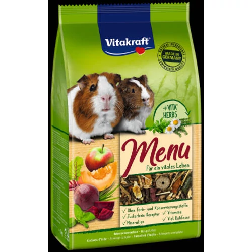 Vitakraft Menu (Tengerimalac) - teljes értékű eledel (1kg)