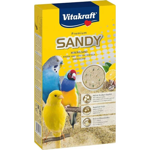 Vitakraft Sandy Fürdető homok hullámos papagáj és kanári számára 2 kg