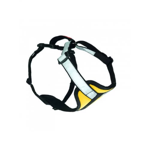 Yutipet Easy Harness (M) - hám (biztonági, sárga) kutyák részére (60-80cm/25mm)