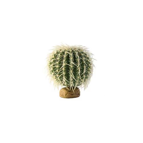 Exo-Terra Desert Plant Barrel Cactus Large - Terráriumi műnövény dekoráció (hordó kaktusz) cca.17cm