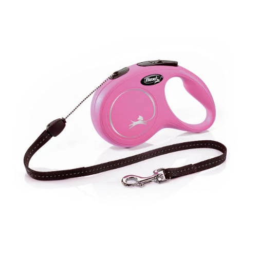 Flexi New Classic "S" (pink) - zsinóros automata póráz (8m)- NYÁRI ÁRZUHANÁS
