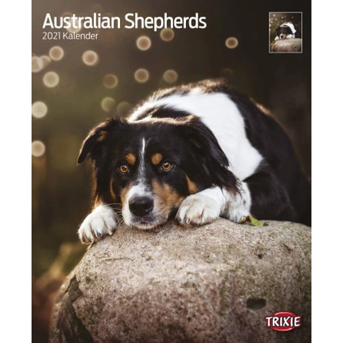 Trixie Calendar Australian Shepherd - falinaptár (Ausztrál juhászkutya) 2021