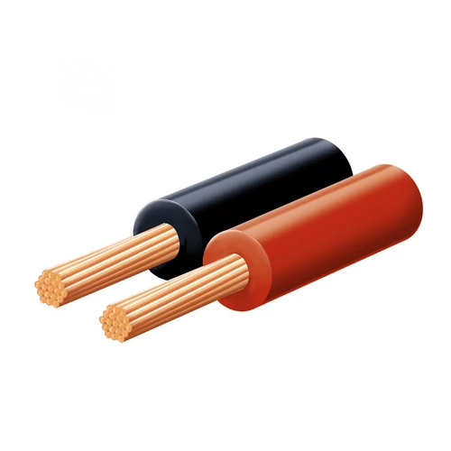 Hangszóróvezeték, piros-fekete, 0,15mm, 2m/tekercs 5 db-os kiszerelés!