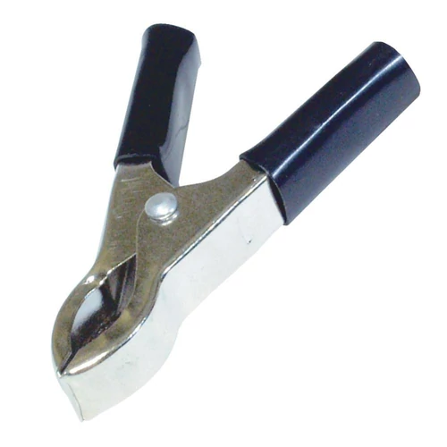 Home VBC 30/BK akkumulátorcsipesz, 30 A, szigetelt, forrasztható, 12 V, 75 mm, fekete 5 db-os kiszerelés!