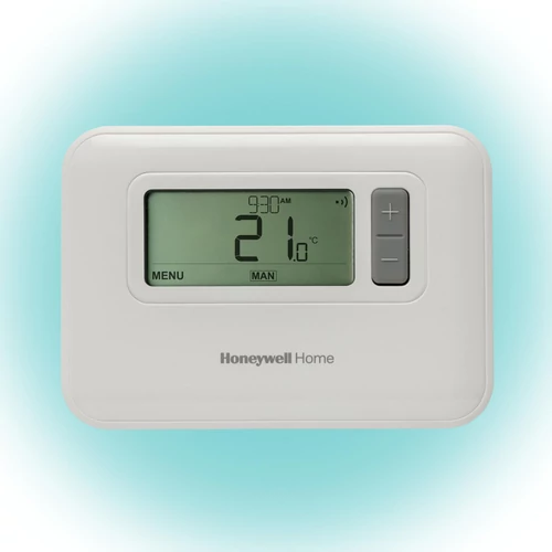 Honeywell Home T3C110AEU programozható szobatermosztát, LCD, időszámítás váltás, 7 napos programozhatóság, extra funkciók, fagyvédelem