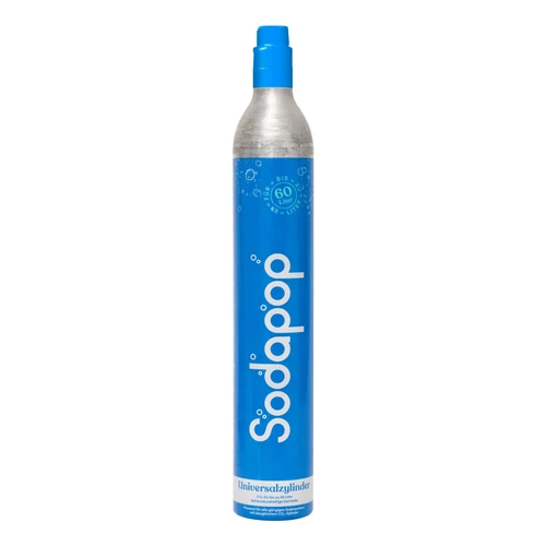 Sodapop univerzális patron szódakészítő géphez, CO2 patron, 425g, 60-80 liter szóda elkészítéséhez