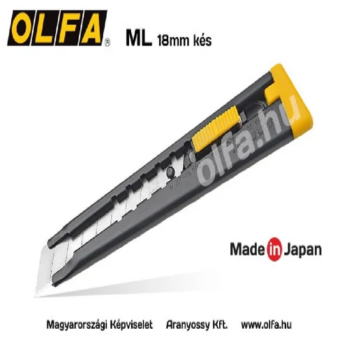 OLFA 18mm-es szakipari kés sniccer