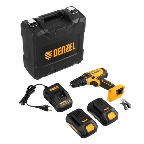 DENZEL 18V 2 akku 2 sebesség Li-Ion akkus fúró-csavarozó CDL-18-02BM