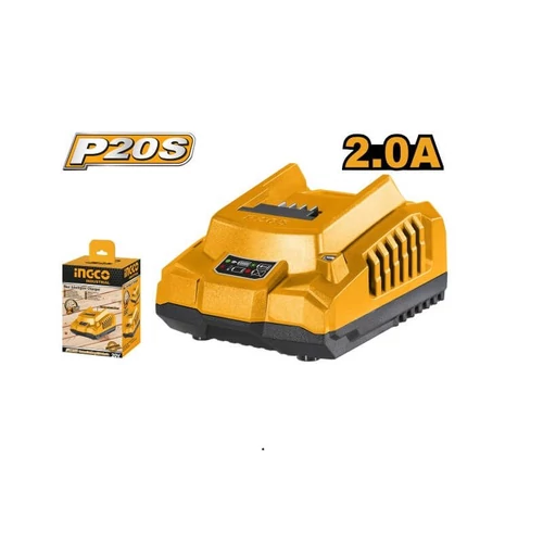 INGCO 4.0Ah 20V akkumulátor töltő