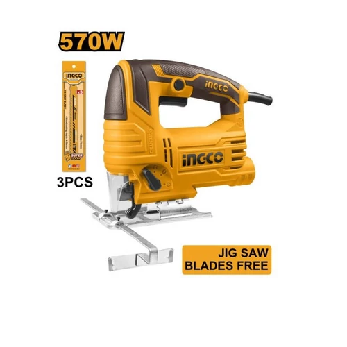 INGCO 570W 65mm dekopírfűrész előtolással