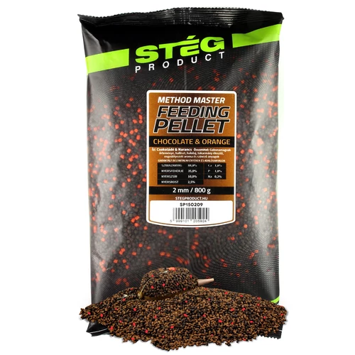 Stég Feeding Pellet 2mm Chocolate-Orange 800g