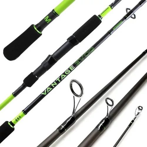 MUSTAD VANTAGE EVOQ SPIN 6'6" L 2SEC 198CM 2G - 8G